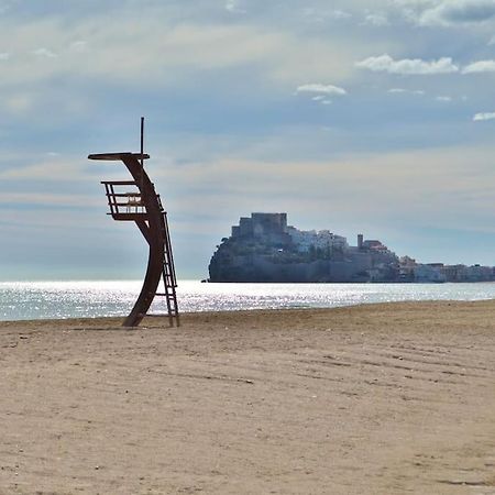 Beach Papa Luna Apartment Peniscola Bagian luar foto