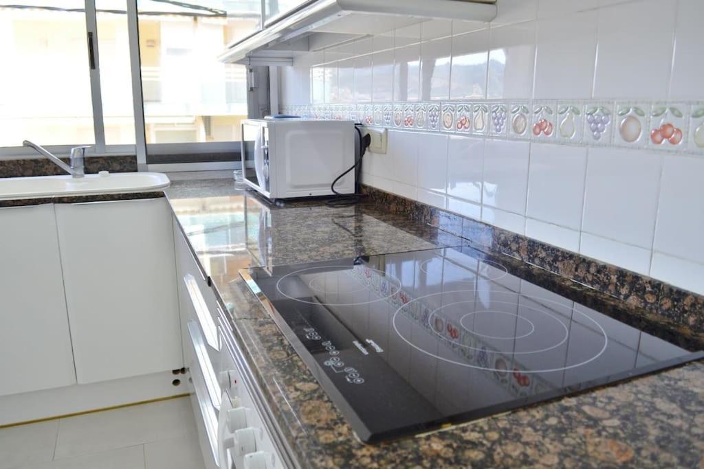 Beach Papa Luna Apartment Peniscola Bagian luar foto