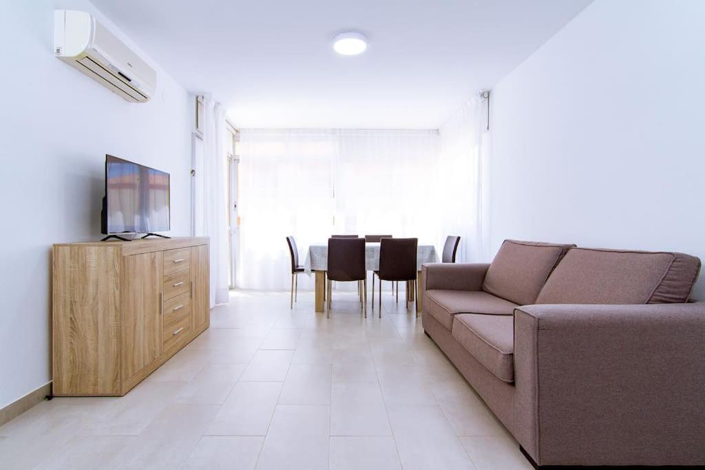 Beach Papa Luna Apartment Peniscola Bagian luar foto